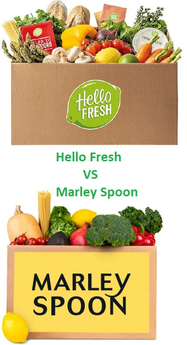 Marley Spoon VS Hello Fresh